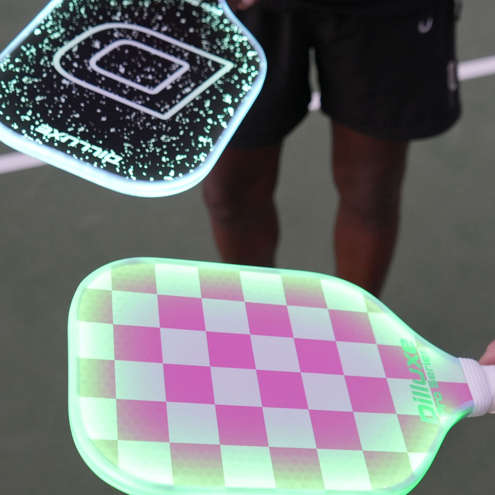 
                  
                    Pink Checker Glow Paddle
                  
                